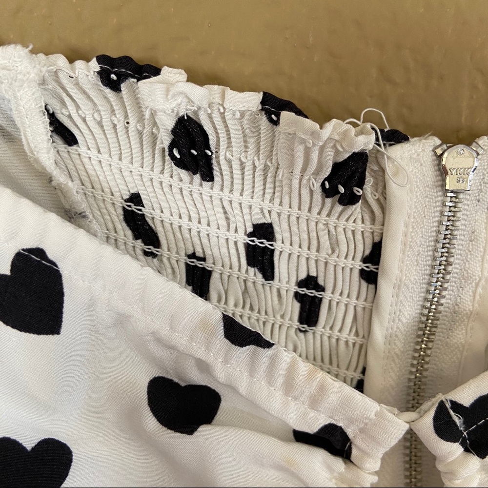 For Love & Lemons Lucia Set Floral Heart XS/S NWT - Picture 11 of 16